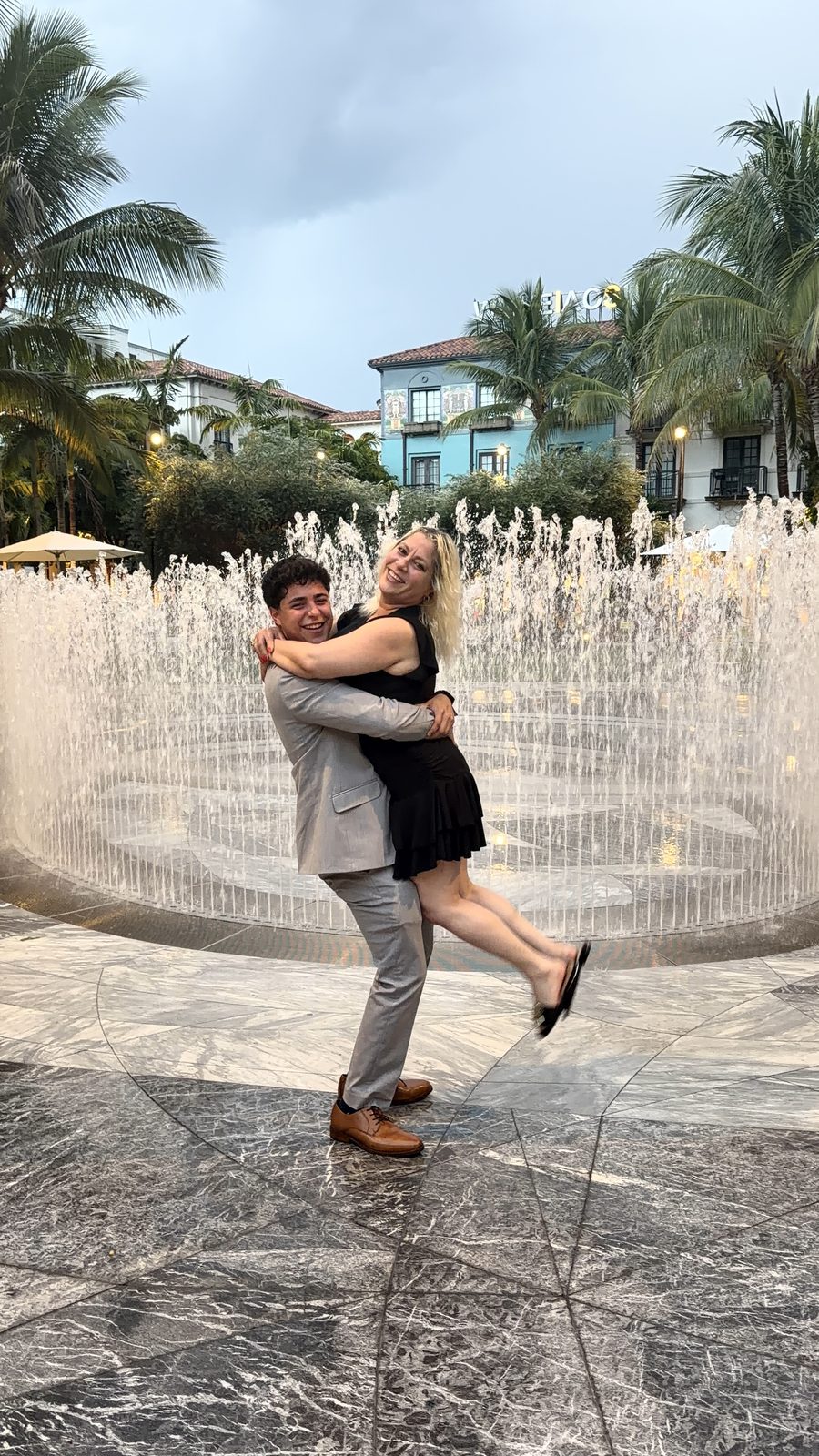 Yeikol Perez con su mamá